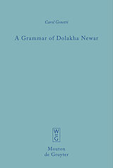 eBook (pdf) A Grammar of Dolakha Newar de Carol Genetti