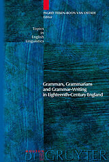 eBook (pdf) Grammars, Grammarians and Grammar-Writing in Eighteenth-Century England de 