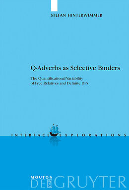 eBook (pdf) Q-Adverbs as Selective Binders de Stefan Hinterwimmer