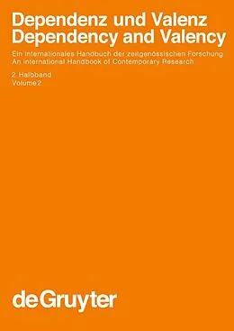 PDF Dependenz und Valenz 2.Teilband von Hans-Werner Eroms