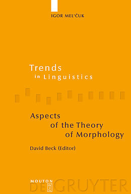 E-Book (pdf) Aspects of the Theory of Morphology von Igor Mel'Cuk