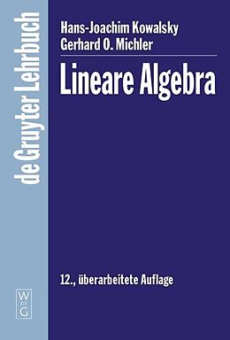 E-Book (pdf) Lineare Algebra von Gerhard Michler, H.-J. Kowalsky