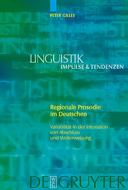 E-Book (pdf) Regionale Prosodie im Deutschen von Peter Gilles