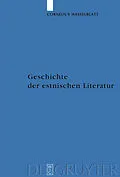 PDF Geschichte der estnischen Literatur von Cornelius Th. Hasselblatt