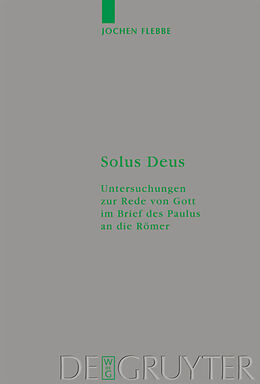 Fester Einband Solus Deus von Jochen Flebbe