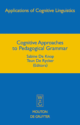 eBook (pdf) Cognitive Approaches to Pedagogical Grammar de 