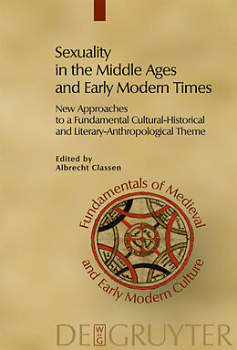 Livre Relié Sexuality in the Middle Ages and Early Modern Times de 