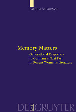 eBook (pdf) Memory Matters de Caroline Schaumann