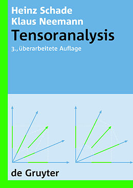 Paperback Tensoranalysis von Heinz Schade, Klaus Neemann