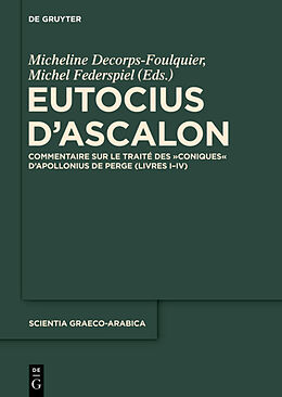 Livre Relié Eutocius d Ascalon de 