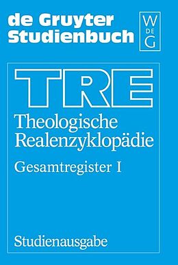 Kartonierter Einband Theologische Realenzyklopädie / Gesamtregister von 