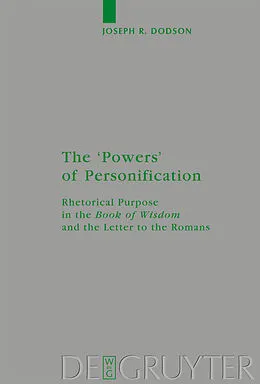 PDF The 'Powers' of Personification von Joseph R. Dodson