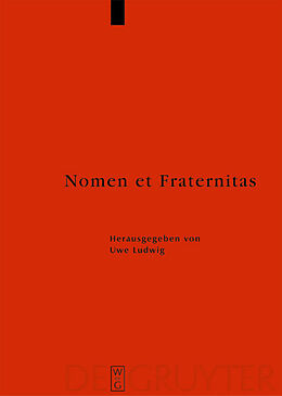 E-Book (pdf) Nomen et Fraternitas von 