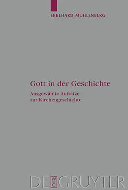 E-Book (pdf) Gott in der Geschichte von Ekkehard Mühlenberg