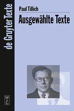 E-Book (pdf) Ausgewählte Texte von Paul Tillich