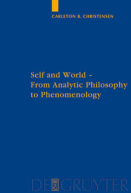 eBook (pdf) Self and World de Bruin Carleton Christensen