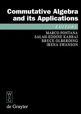 E-Book (pdf) Commutative Algebra and its Applications von Marco Fontana, Salah-Eddine Kabbaj, Bruce Olberding
