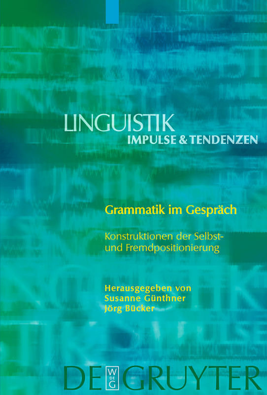 Grammatik im Gespräch