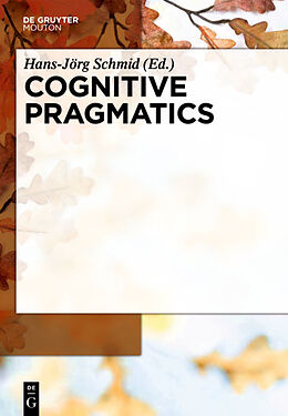 Livre Relié Cognitive Pragmatics de 