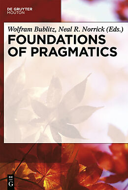 eBook (pdf) Foundations of Pragmatics de 