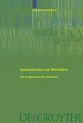 E-Book (pdf) Sprachdenken im Mittelalter von Angela Beuerle