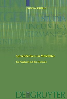 E-Book (pdf) Sprachdenken im Mittelalter von Angela Beuerle