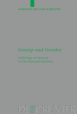 Livre Relié Gossip and Gender de Marianne Bjelland Kartzow