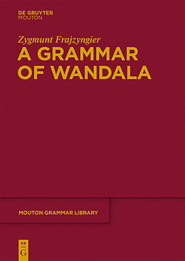 eBook (pdf) A Grammar of Wandala de Zygmunt Frajzyngier