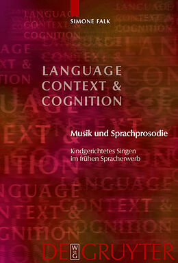 E-Book (pdf) Musik und Sprachprosodie von Simone Falk