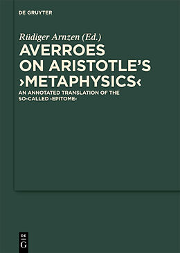 Livre Relié On Aristotle's "Metaphysics" de Averroes