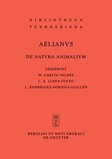 Fester Einband De natura animalium von Claudius Aelianus