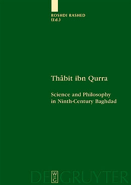 Livre Relié Thabit ibn Qurra de 