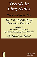 eBook (pdf) Materials for the Study of Tungusic Languages and Folklore de 