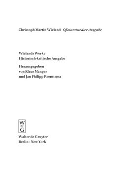 Fester Einband Christoph Martin Wieland: Werke / Text von 
