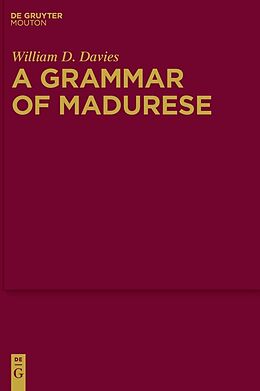 eBook (pdf) A Grammar of Madurese de William D. Davies