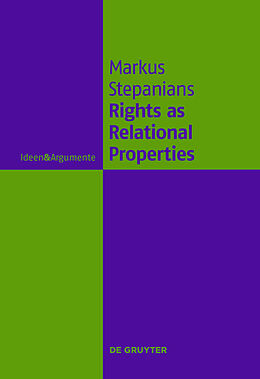 Livre Relié Rights as Relational Properties de Markus Stepanians