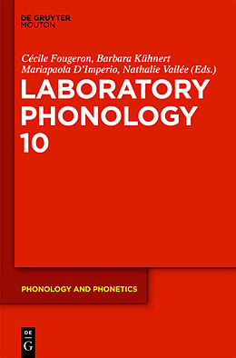 Fester Einband Laboratory Phonology 10 von 