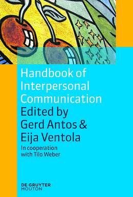 Couverture cartonnée Handbook of Interpersonal Communication de 