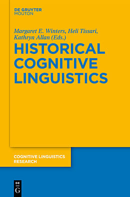 Fester Einband Historical Cognitive Linguistics von 