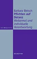 E-Book (pdf) Pflichten auf Distanz von Barbara Bleisch