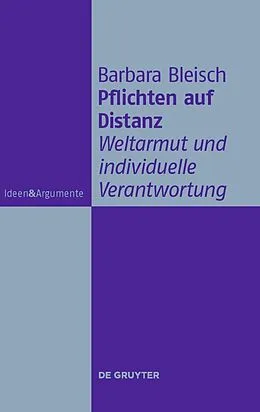 E-Book (pdf) Pflichten auf Distanz von Barbara Bleisch