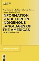 eBook (pdf) Information Structure in Indigenous Languages of the Americas de 