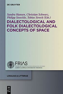 Livre Relié Dialectological and Folk Dialectological Concepts of Space de 