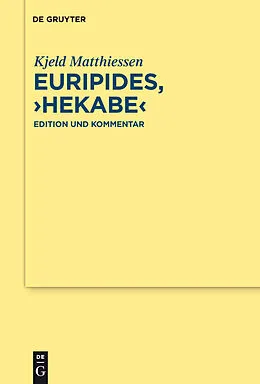 PDF Euripides, "Hekabe" von Kjeld Matthiessen