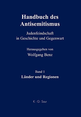 E-Book (pdf) Handbuch des Antisemitismus / Länder und Regionen von 