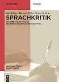 E-Book (pdf) Sprachkritik von Jörg Kilian, Thomas Niehr, Jürgen Schiewe