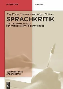 E-Book (pdf) Sprachkritik von Jörg Kilian, Thomas Niehr, Jürgen Schiewe
