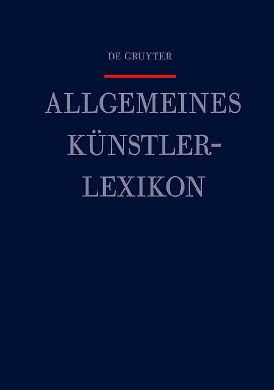 Allgemeines Künstlerlexikon (AKL) / Hartwagner - Hédouin