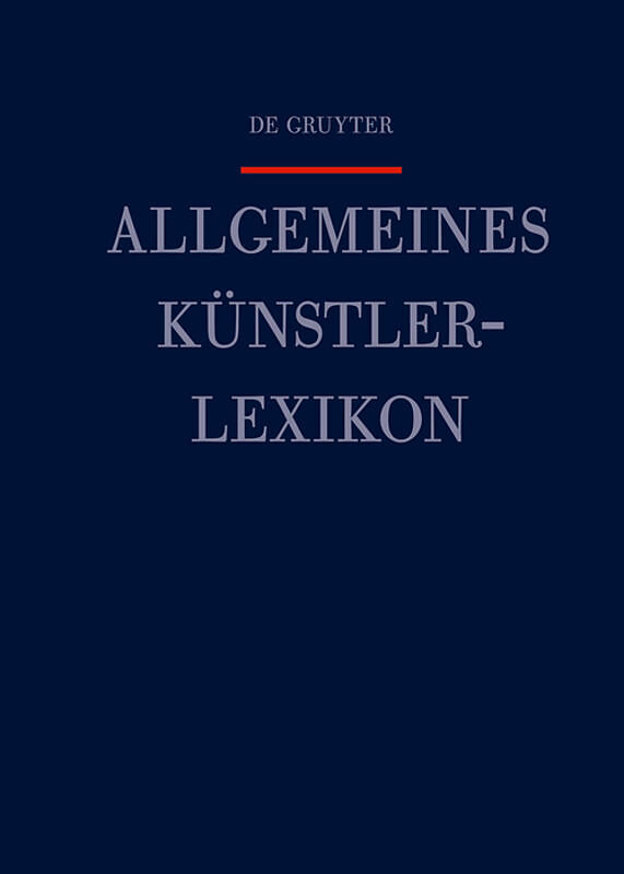 Allgemeines Künstlerlexikon (AKL) / Knecht  Kretzner
