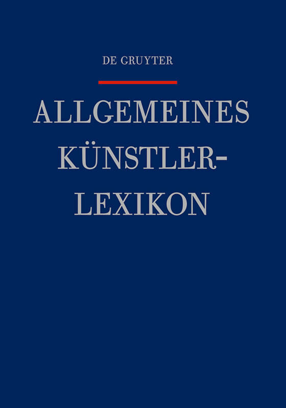 Allgemeines Künstlerlexikon (AKL) / Lunt - Mandelsloh